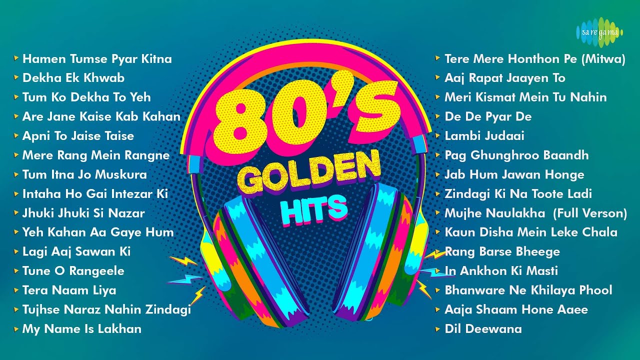 80s Golden Hits  Super Hit Old Hindi Songs  Hamen Tumse Pyar Kitna  Dekha Ek Khwab  Tum Ko
