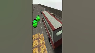 Geometry Dash and Lobotomy Dash Nextbots Chase Me on Road