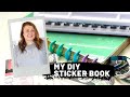 DIY Happy Planner Sticker Book [BIG Happy Planner Letter Size Disc Bound Sticker Book]