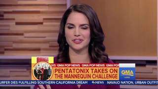 GMA talks about PTXs mannequin challenge!!!