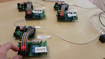 Arduino Node Network  - #1 - 1 RF Emitter and 2 RF Receivers