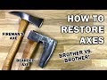 Rust-Covered to Mirror Finish - Axe Restorations