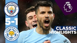 AGUERO SCORES 4! | Sergio demolished Leicester February 10th, 2018! | Classic Extended Highlights