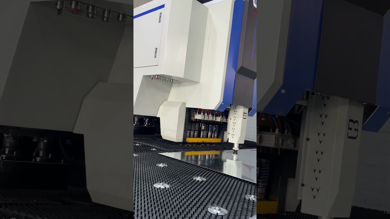 One CNC punch press, freely switch between hundreds of graphics! 