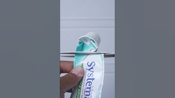 DIY Pot Lid Handle from an Old Toothpaste Tube! #DIYHack #KitchenHack #Shorts