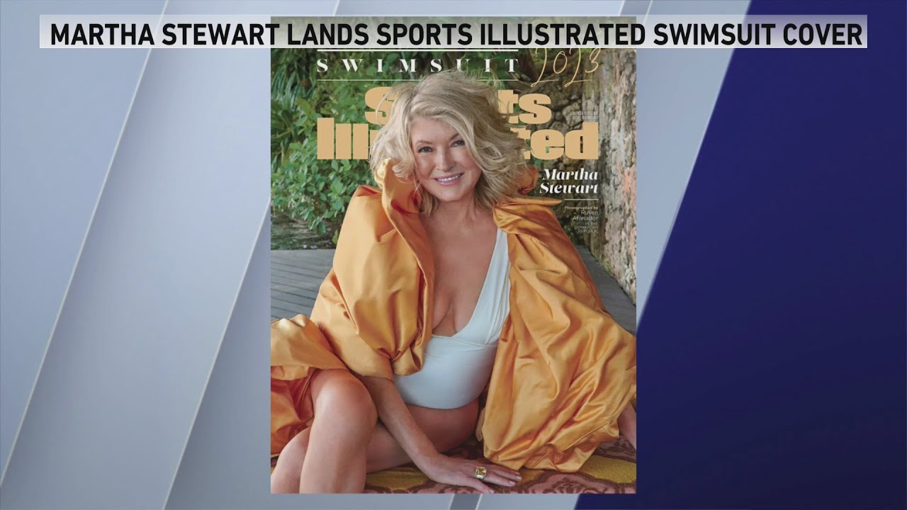 Martha Stewart, 81, becomes oldest Sports Illustrated swimsuit cover ...