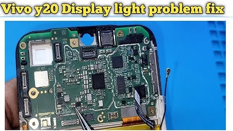 vivo y20 display back light problem solution || vivo y20  display light not working fix