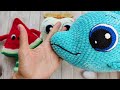 Как вышивать улыбку и брови вязаным игрушкам. Embroidery of a smile or eyebrows for crochet toys