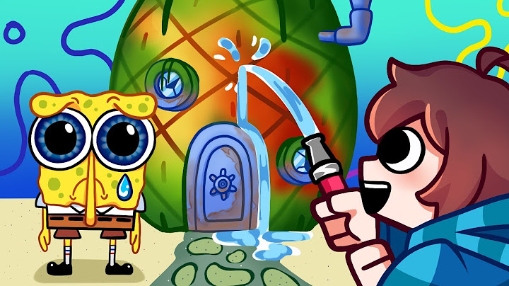Fui contratado para LIMPIAR la casa de Bob Esponja!