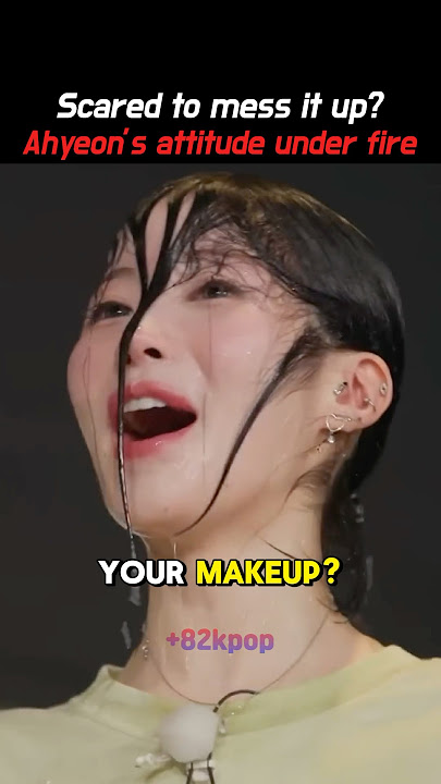 BABYMONSTER Ahyeon’s attitude under fire in korea #kpop #kpopidol #kpopedit #babymonster #shorts