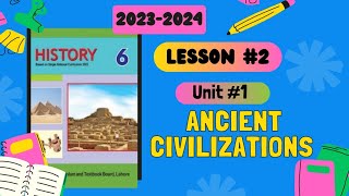 Lesson 2 | Chapter 1 | History 6 | Mesopotamian Civilization | Today clear all the concepts |
