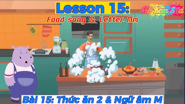 Dạy bé học tiếng anh (BABILALA) 🌎 Bài 15: FOOD song 2 🌹 Letter M