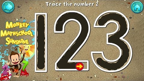 Numbers - Monkey Math School Sunshine