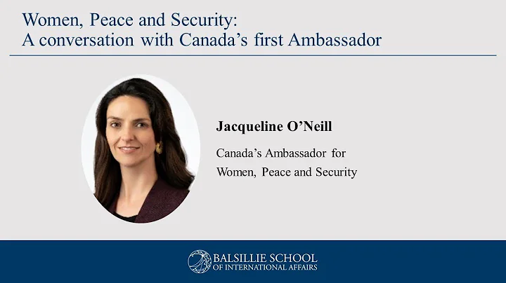 Women, Peace and Security: A conversation with Can...