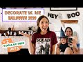 🎃 DECORATE WITH ME HALLOWEEN 2020  | ++ 2 Dollar Tree Halloween DIYs!! 👻