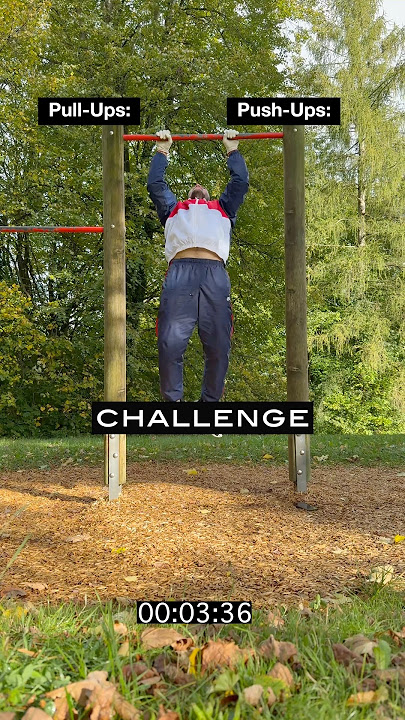 Cut my time by 5 Minutes in 3 Days | 50 Pull-ups   100 Push-ups in 5Min Challenge #fitness #workout