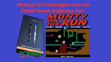 Making C64 Cartridges with the TS80P Smart Soldering Iron from #pcbway