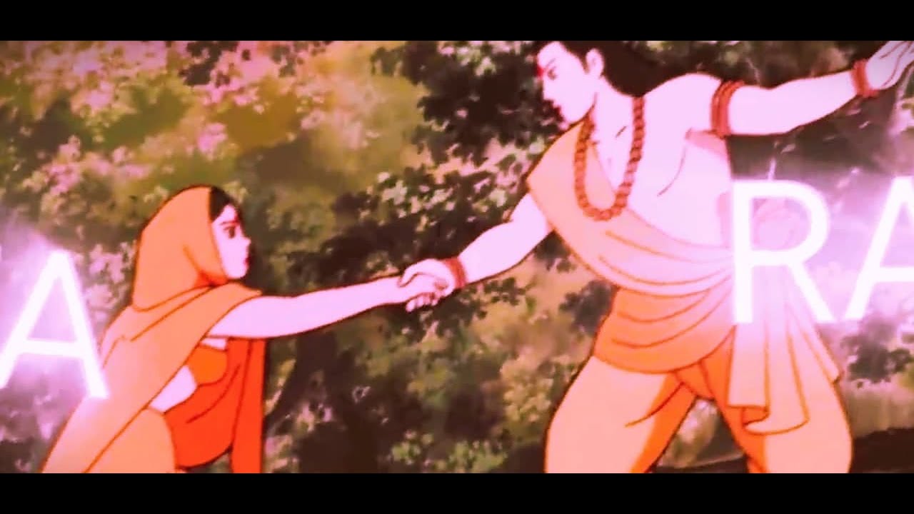 LORD RAM AND SITA 4K EDIT - FLOATING | RAMAYANA ANIME 1992