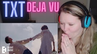 FIRST Reaction to TXT ( Tomorrow X Together ) - DEJA VU 🤯👏