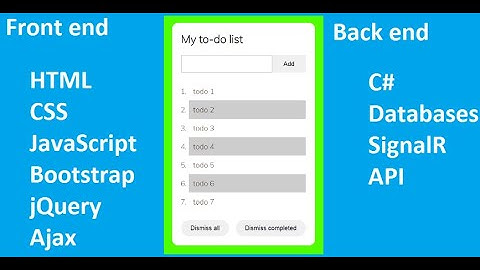 How to make to do list in HTML, CSS and JavaScript part 2
