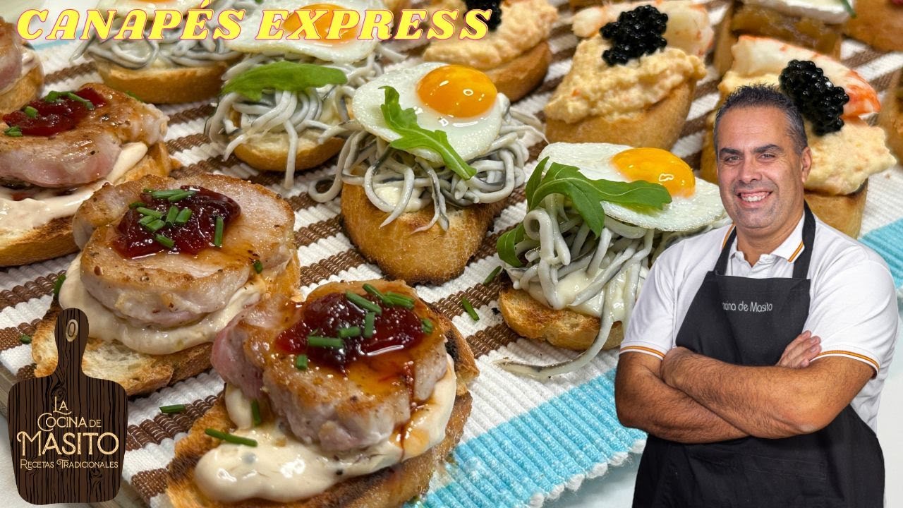 CANAPÉS DE ULTIMA HORA, ¡los que estabas esperando!