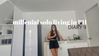 VLOG #9 MILLENIAL SOLO LIVING | Grocery Day + Mini Haul (Living Alone UPDATE)