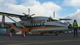 First look at the Blackbox Shorts 330 in Microsoft Flight Simulator