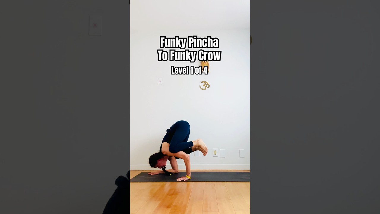 YOGA Balance Challenge 🤸🏻‍♂️ Level 1️⃣ of 4️⃣ 🤸 Funky Pincha to Funky Crow Pose