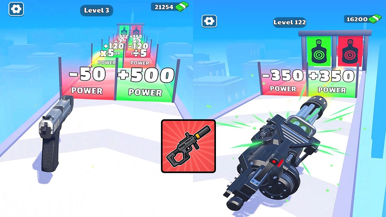 Геймплей Weapon Master 🔫 | Экшен-игра с оружием для Android 2025