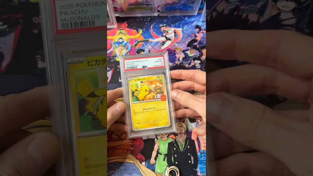 New Pikachu PSA10 card 🔥⚡️