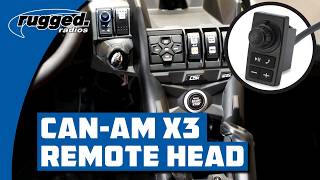 Installing the Remote Head Mount for the Can-Am X3