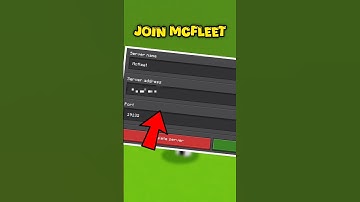 How To Join Mc Fleet Server In Minecraft Pocket Edition...