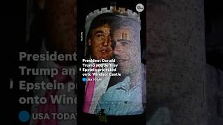 Trump and Epstein Windsor Castle stunt leads to arrests #Shorts