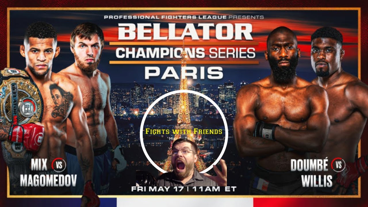 Bellator Paris Live! Mix vs Magomedov and Cedric Doumbe! 
