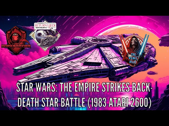 Jeu Atari 2600 Star Wars Return Of The Jedi – Death Star Battle – Cartouche Seule – État Correct