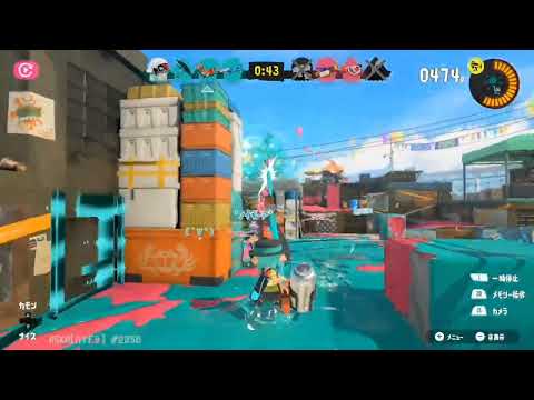 スプラトゥーン3　[ハイドラント]キル集（テスト）