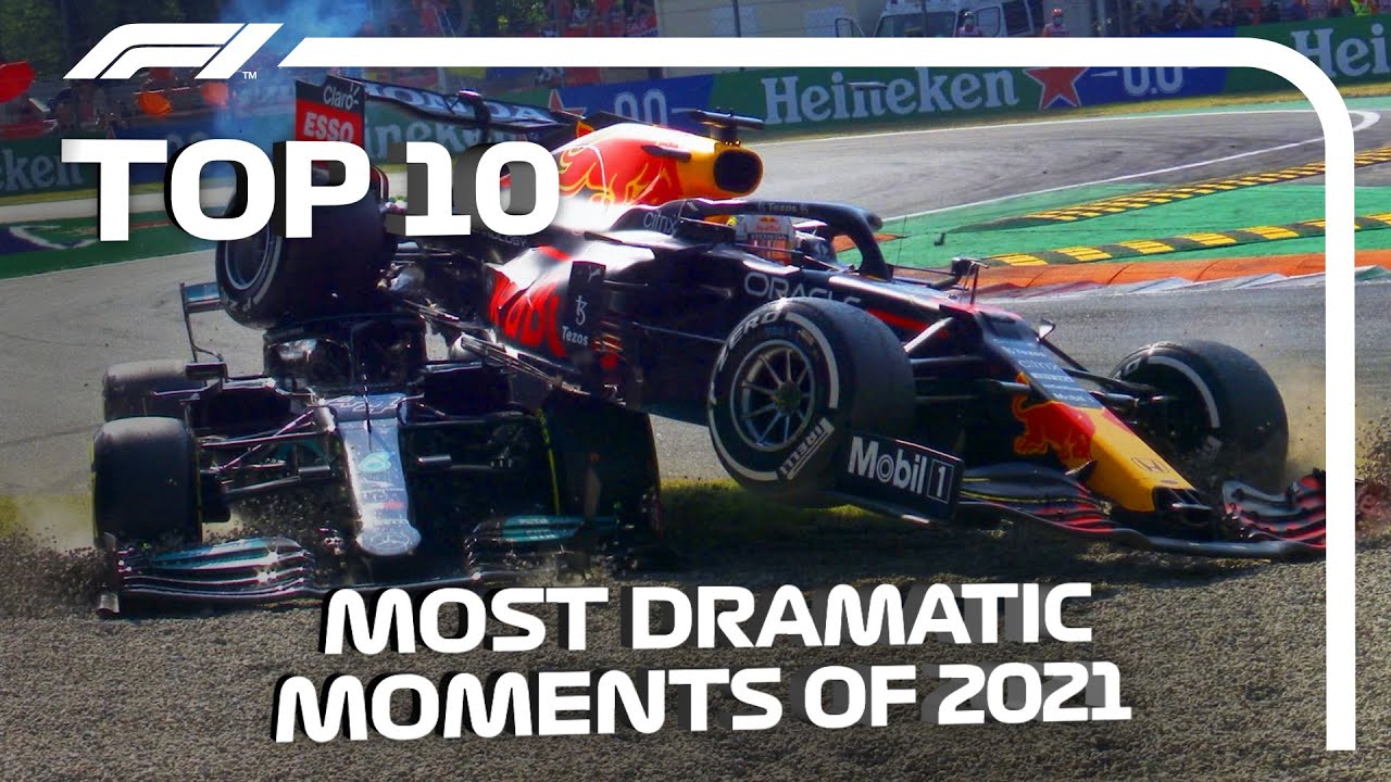 ⁣Top 10 Most Dramatic Moments Of The 2021 F1 Season