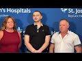 Ybor City crash survivor reunites with St. Joseph’s team that saved his life