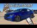 Honda Civic Lx Sport 2019 Interior