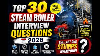 Top 30 Steam Boiler Interview Questions 2026 (The Last One Stumps Everyone!)