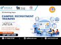 Campus Recruitment Training (CRT) for JNTUA - Day 12