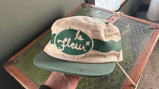 F Le Fleur Green Painters Hat