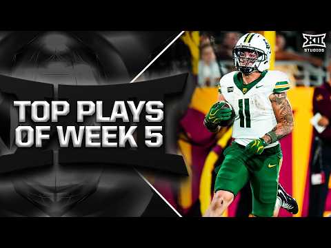 Top Plays of Week 5 | 2026 Monster Energy Big 12 Football