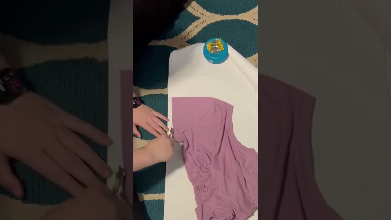 Make a Sleeve Pattern from Your Clothes