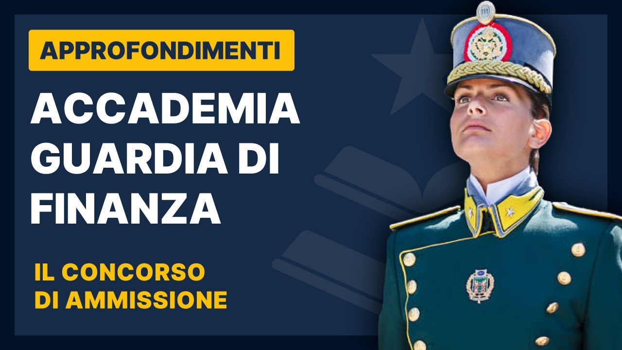 Accademia Guardia di Finanza: il concorso per diventare Allievi Ufficiali
