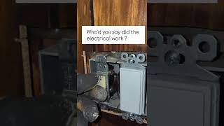 Home inspection #homeinspection #homeinspector #electrician #electrical #diy #funny #renovation