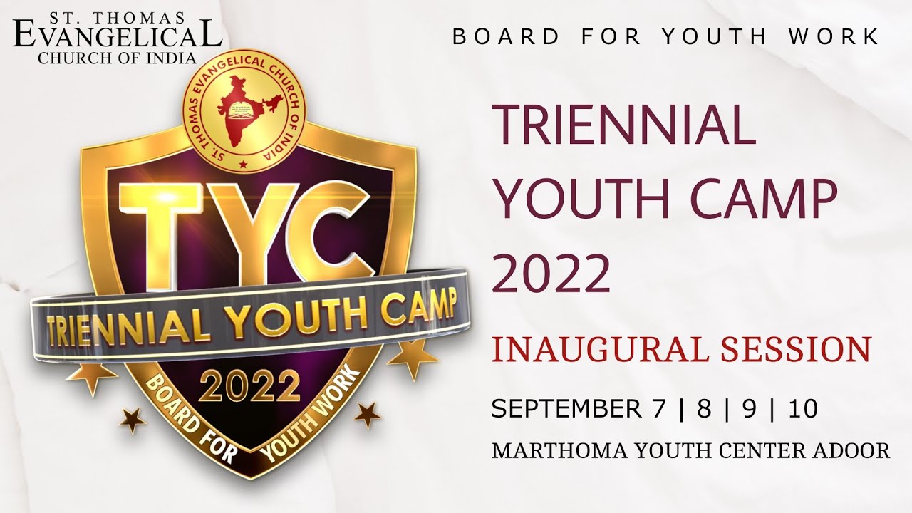 TRIENNIAL YOUTH CAMP 2022 INAUGURAL SESSION LIVE |07|09|2022 - YouTube
