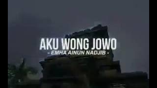 Cak Nun AKU WONG JOWO dudu WONG ARAB