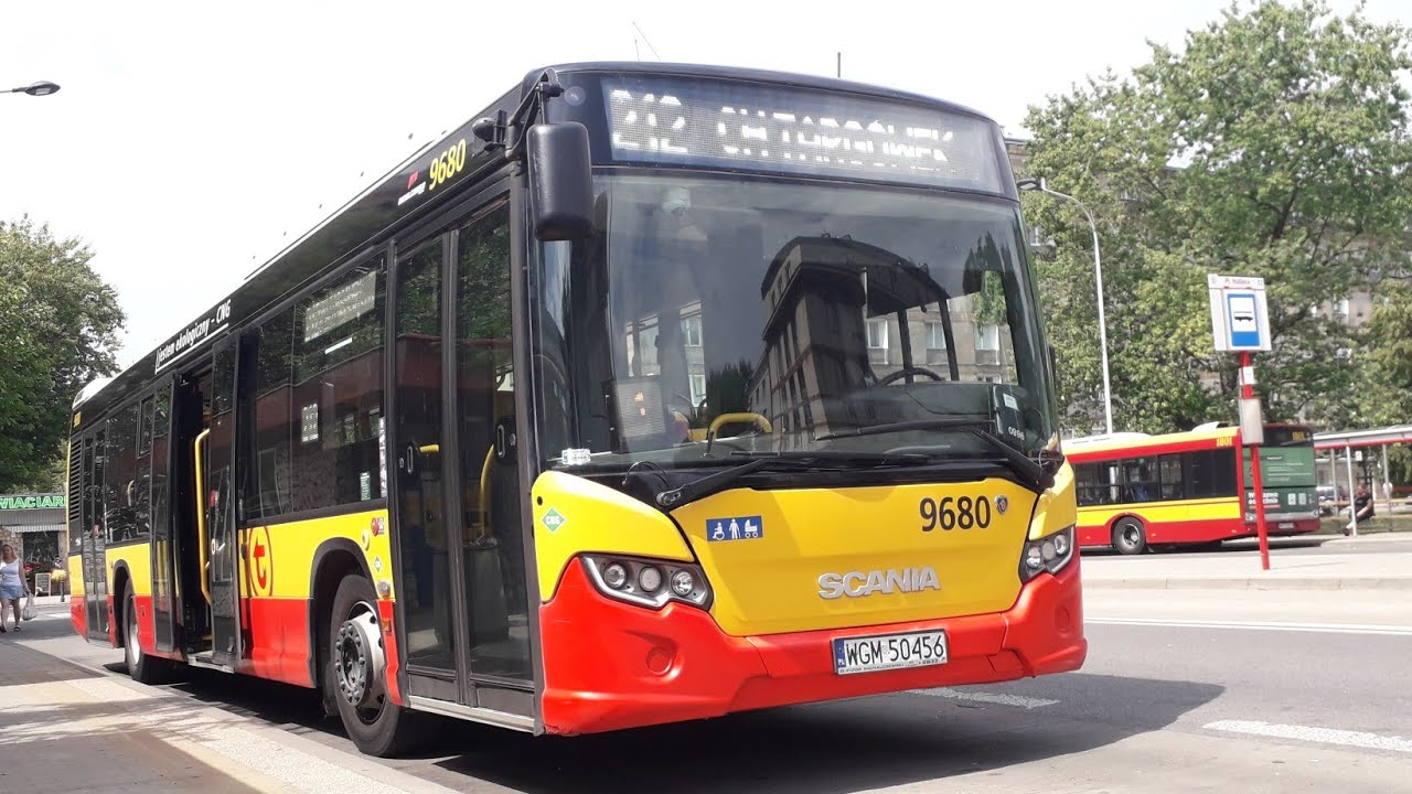 [Michalczewski] Przejdz Scanią CN280UB 12LF Citywide #9680 [212][Targówek Mieszkaniowy - Pl.Hallera]