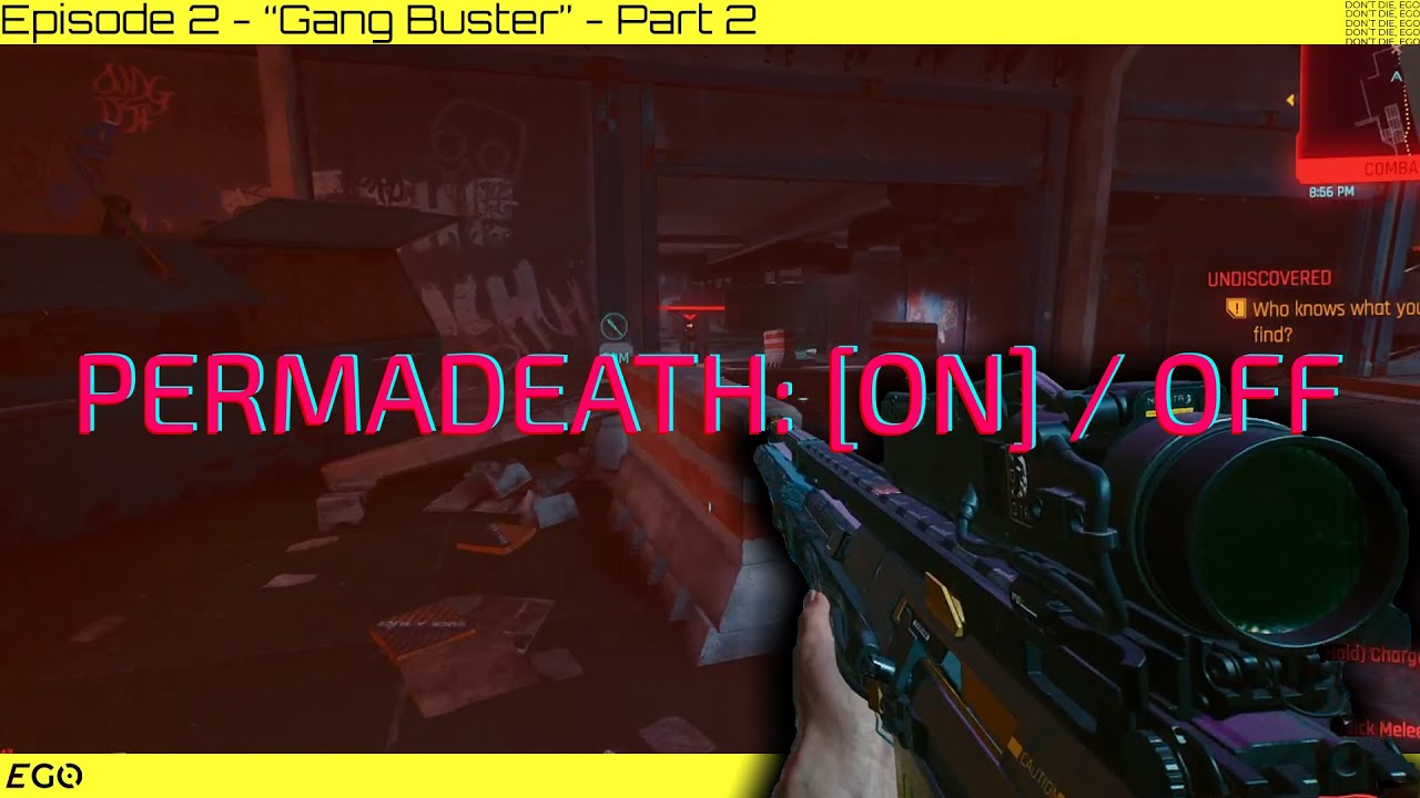 [PERMADEATH: ON] - Cyberpunk 2077 - 100% Permadeath Playthrough - YouTube